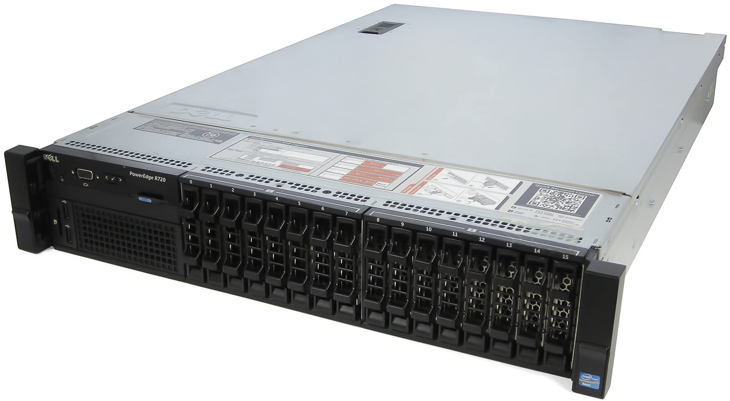 MÁY CHỦ DELL EMC POWEREDGE R720 E5-2660v2 2.20GHz HDD 8x3.5